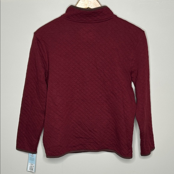 NWT Cat & Jack Quilted Quarter Zip Sweatshirt - Picture 2 of 9